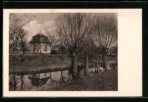 AK Ipsheim, Gartenhaus am Aischgrund