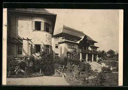 AK Zell bei Ebenhausen, Kindersanatorium Dr. H. Spiegelberg