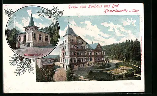 AK Klosterlausnitz i. Thür., Kurhaus und Bad, Klosterschänke