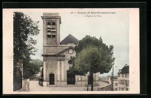 AK Le Pecq, L`Église