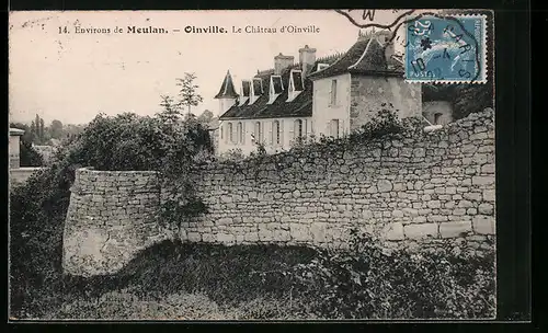 AK Meulan-Oinville, Le Chateau d'Oinville