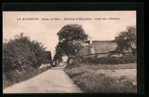 AK Le Raizeux, Route des Chaizes