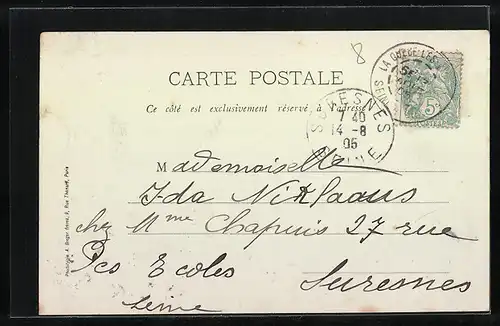 AK La Queue-Lez-Yvelines, Vue D`ensemble prise rue des Pombelles