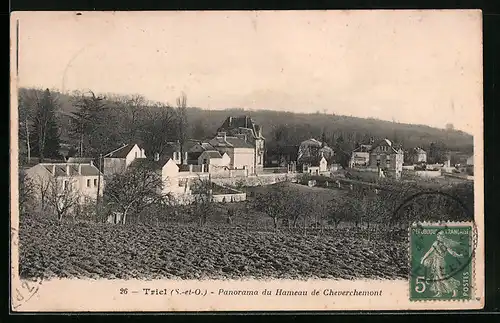 AK Triel, Panorama du Hameau de Cheverchemont