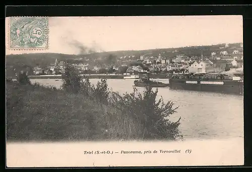 AK Triel, Panorama pris de Vernouillet