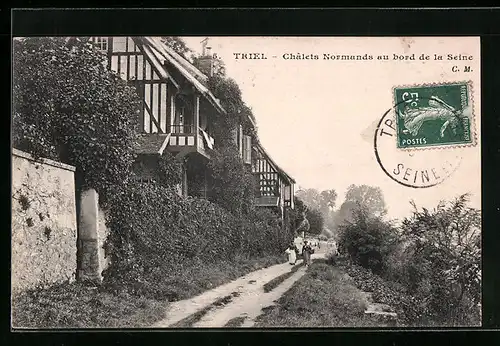 AK Triel, Châlets Normands au bord de la Seine