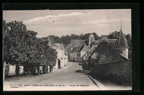 AK Saint-Léger-en-Yvelines, Route de Montfort