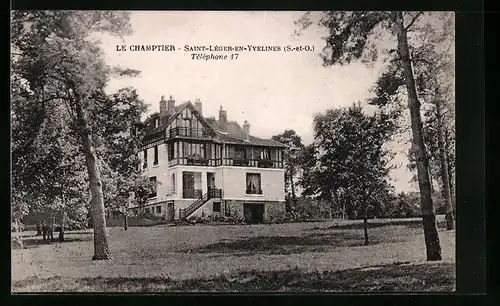 AK Saint-Léger-en-Yvelines, Le Champtier, Gebäudeansicht