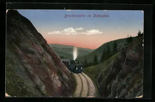 AK Drängetal, Brockenbahn