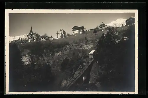 Foto-AK Innsbruck, Hungerburgbahn