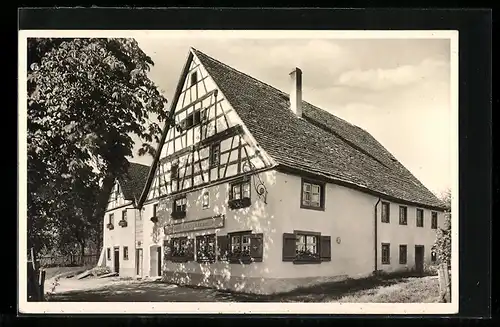 AK Kreenheinstetten, Geburtshaus v. Abraham a Sancta Clara