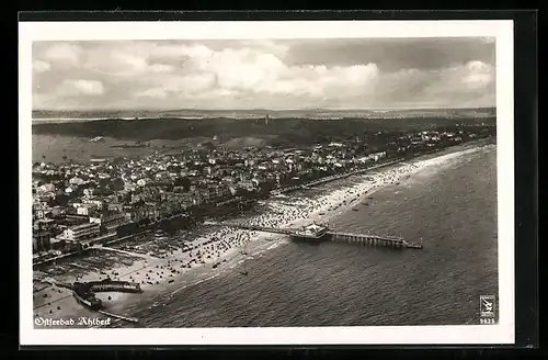 AK Ahlbeck, Panorama des Ostseebades