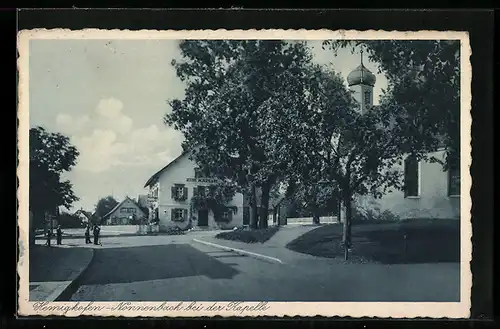 AK Hemigkofen-Nonnenbach, Gasthaus zur Kapelle bei der Kapelle