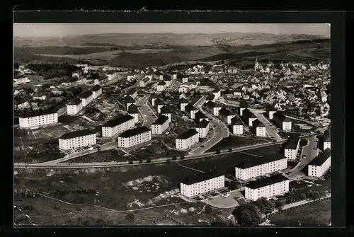 AK Baumholder, Ortsansicht, Fliegeraufnahme