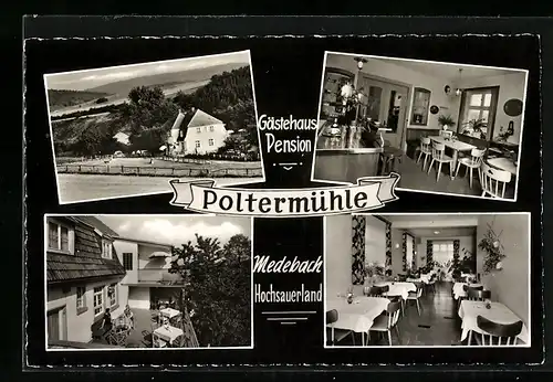 AK Medebach /Hochsauerland, Gästehaus-Pension Poltermühle