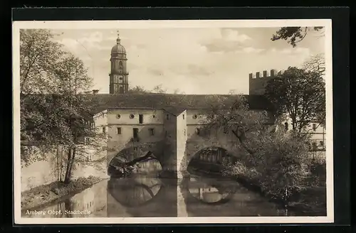 AK Amberg Obpf., An der Stadtbrille