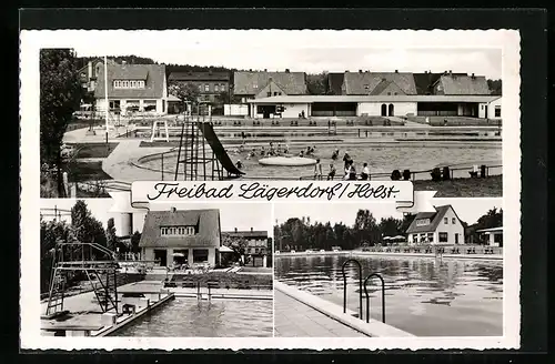 AK Lägerdorf /Holst., Ansicht vom Freibad