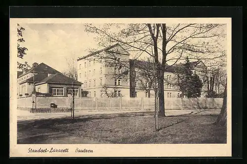 AK Bautzen, Blick zum Standort-Lazarett
