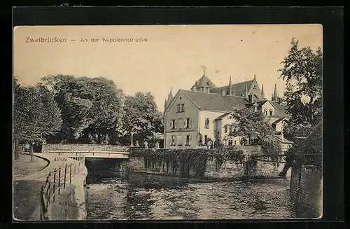 AK Zweibrücken, An der Napoleonsbrücke