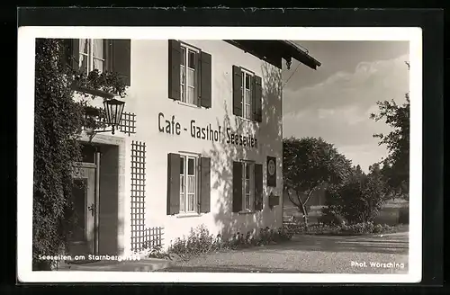 AK Starnberg, Cafe Seeseiten am Starnbergersee