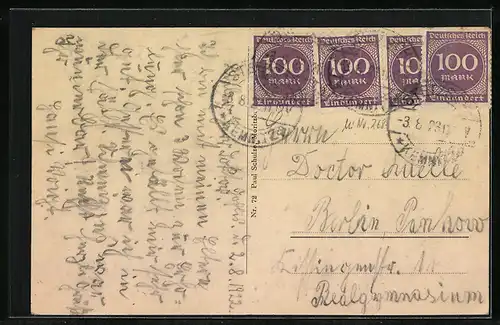 AK Gohlis, Abendstimmung an der Gohliser Windmühle