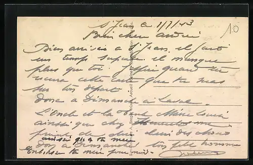 AK Saint-Jean-sur-Erve, Entrée du Bourg