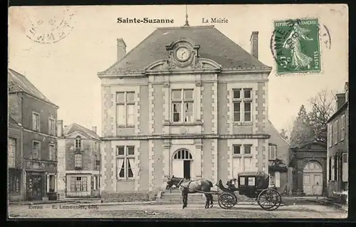 AK Sainte-Suzanne, La Mairie
