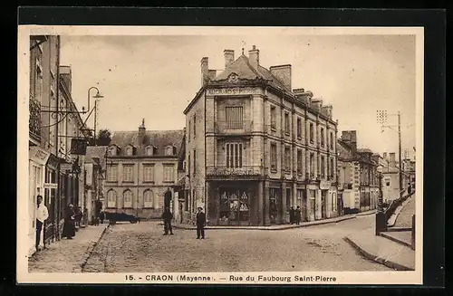 AK Craon, Rue du Faubourg Saint-Pierre