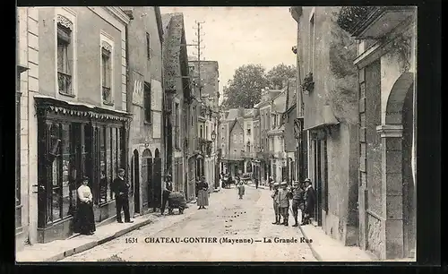 AK Chateau-Gontier, La Grande Rue