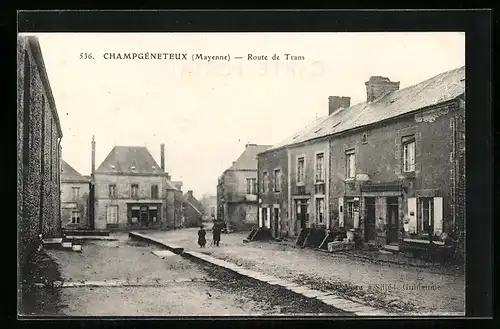AK Champgéneteux, Route de Trans