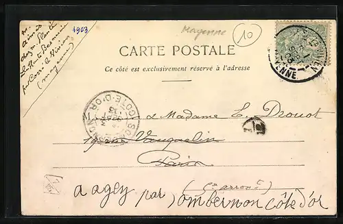 AK Cosse-le-Vivien, La Place du Marché