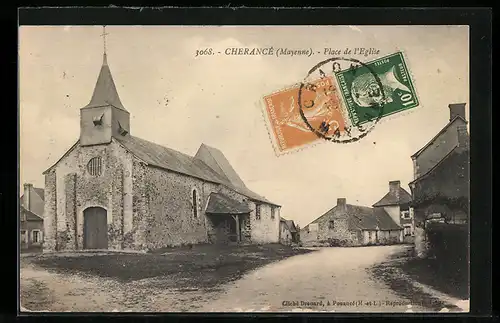 AK Cherancé, Place de l`Eglise