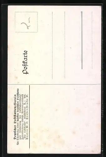 AK Porträt Graf Zeppelin