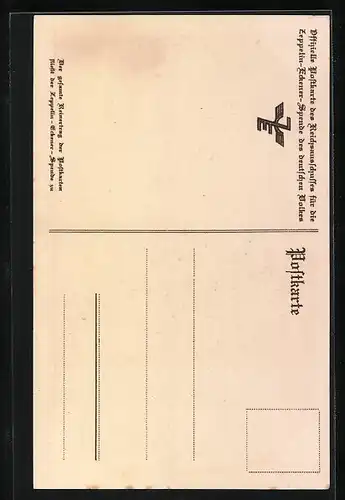 AK Porträt Ferdinand Graf von Zeppelin