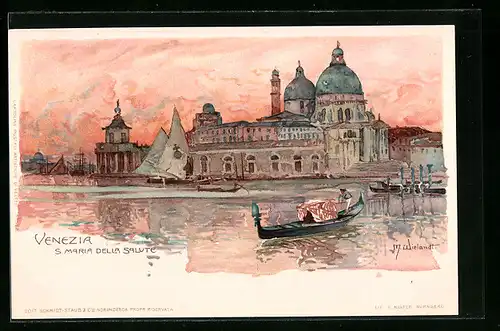 Lithographie Venezia, S. Maria della Salute