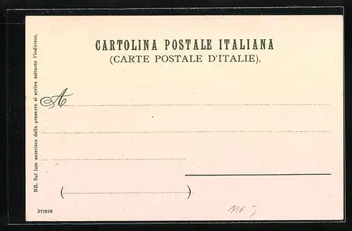 Künstler-AK Bellagio da Cadenabbia, Panorama