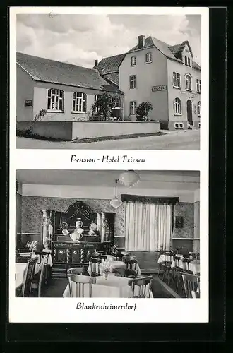 AK Blankenheimerdorf, Ansichten vom Pension-Hotel Friesen