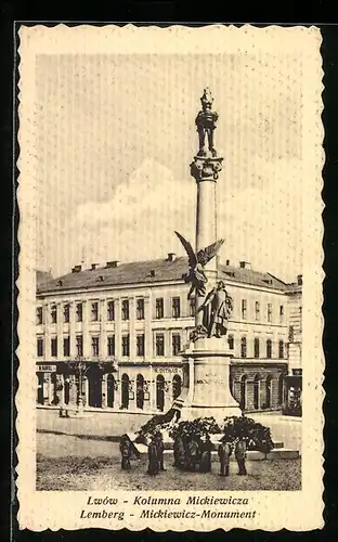 AK Lemberg, Mickiewicz-Monument