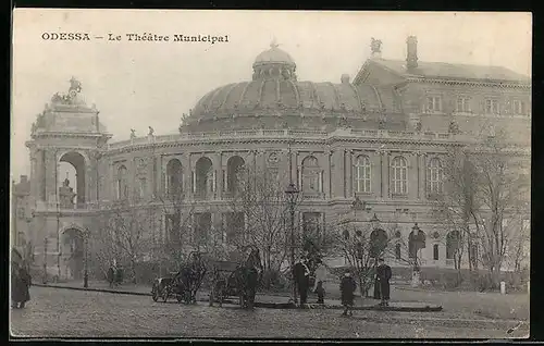 AK Odessa, Le Théatre Municipal