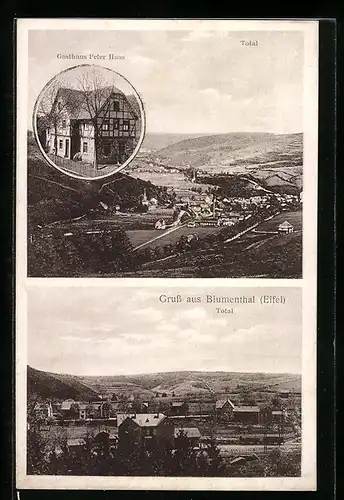 AK Blumenthal, Gasthaus Peter Haas, Totalansichten