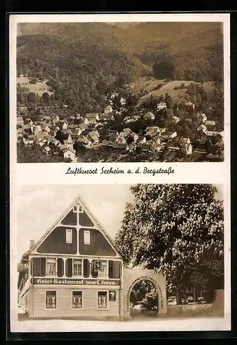 AK Seeheim a. d. Bergstrasse, Hotel-Restaurant Zum Löwen