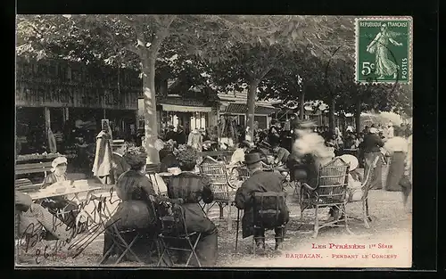 AK Barbazan, Pendant le Concert