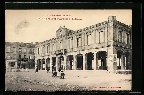 AK Boulogne-sur-Gesse, La Mairie