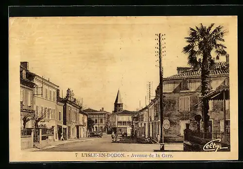 AK L`Isle-en-Dodon, Avenue de la Gare