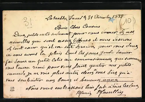 AK Labarthe-Inard, Place de l`Église