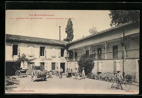 AK Labarthe-de-Rivière, L`Etablissement Thermal