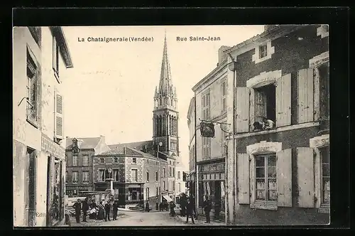 AK La Chataigneraie, Rue Saint-Jean