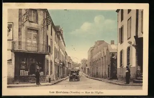 AK Les Herbiers, Rue de L`Eglise