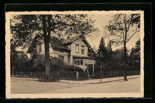 AK Wernigerode /Harz, J. H. Mittelelbehaus, Friedrichstrasse 53