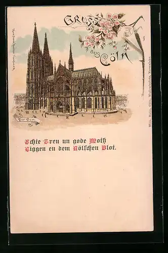 Lithographie Köln, Der Dom